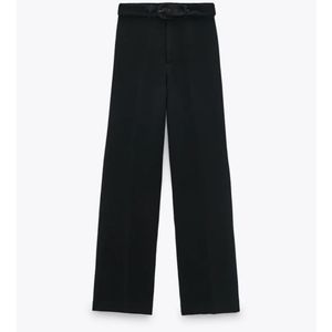 NWT Zara belted trousers